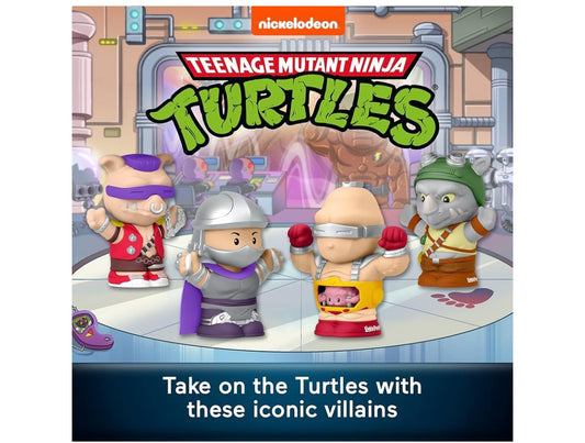 Little people ninja turtles villains